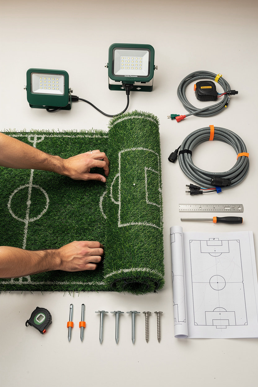 انشاء ملاعب صناعيه الرياض - خدمات شاملة تصميم وتنفيذ ملاعب كرة القدم الاحترافية